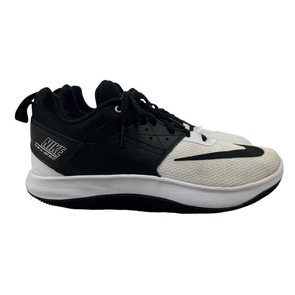 Nike Mens 8 Basketball Shoe Black White Fly By Low II Just Do It Sneaker AJ5902 - Picture 1 of 13